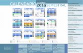 semestral 05 dic - Universidad de Guanajuatougto.mx/images/pdf/calendario/calendario-academico... · CALENDARIO , SEMES 2019 FECHAS IMPORTANTES INSCRIPCIONES E INDUCCIONES 14—19