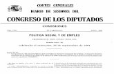 CORTES GENERALES DWUO DE SESIONES CONGRESO DE LOS DIPUTADOS · 2017-12-26 · Diputados, como ustedes saben, el Congreso de los Dipu- tados adoptó la resolución de crear una Comisión