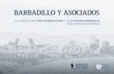 BARBADILLO Y ASOCIADOS - quefranquicia.com...BABADLL ASADS 2 PRESENTACIÓN Barbadillo y Asociados viene desplegando desde sus comienzos, hace ahora 29 años, una estrategia basada