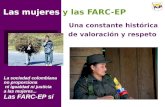 Las mujeres y las FARC-EP - Sitio Web Oficial de las Mujeres de … apoyo-mujeres y farc... · - La participación de las mujeres en la insurgencia ha incidido en las estructuras