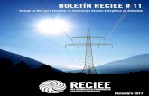 BOLETÍN RECIEE # 11reciee.com/pdf/Boletin 11_RECIEE 2017.pdf · Boletín RECIEE # 11 1. LEY 1715 DE 2014 La Ley 1715 del 13 de mayo de 2014, por medio de la cual se regula la integración