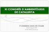 XI CONGRÉS D’AMBIENTÒLEGSƒ²ria-COAMB-2008.pdfde catalunya . assemblea anual del coamb memÒria d’activitats 2008. assemblea anual del coamb altes baixes total 2004 247 0 247