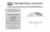 CÓDIGO ORGÁNICO ADMINISTRATIVO COA³digo Orgánico...que le conﬁ ere la Constitución de la República del Ecuador y la Ley Orgánica de la Función Legislativa, discutió y aprobó