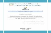 Alicante España Julio 2013 · 2013-10-15 · Trabajo Fin de Máster “Bioindicación para el control del proceso de tratamiento biológico de aguas residuales industriales en la