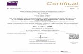 CERTI F 0956 Certificat générique hors accréd. et annexes...2019/05/22  · AFAQ is a registered trademark.CERTI F 1755.1 08/2018 du certificat pour vérifier la validité Certificat