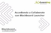 Accediendo a Collaborate con Blackboard Launcher · .collab con la aplicación, no puedes acceder prueba a limpiar la cache del Launcher. • Localiza la aplicación Blackboard Collaborate