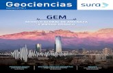 ISSN 2539 - 2883 GEM · Dirección. Taller de Edición S. A. Revista Geociencias Sura | Edición 5 | Septiembre de 2019 Suramericana S. A., una compañía de seguros, tendencias y