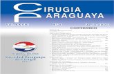 Vol. XXVIII Nº 1 Junio 2005 - Sociedad Paraguaya de Cirugia · 2016-03-17 · 3 Cirugía Paraguaya. Vol. 28; Nº1 - 2005 Comisión Directiva 2004 / 2005 La revista Cirugía Paraguaya,