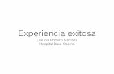 Experiencia exitosa - Compuertacompuerta.cl/geriatriacongreso2015/presentaciones/pdf... · 2015-09-05 · Experiencia exitosa! Claudia Romero Martinez! Hospital Base Osorno! Región