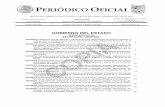 ÓRGANO DEL GOBIERNO CONSTITUCIONAL DEL ESTADO LIBRE Y SOBERANO DE …po.tamaulipas.gob.mx/wp-content/uploads/2014/12/cxxxviii... · 2014-12-01 · Que dentro de los objetivos del