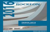 Precios recomendados - ROCKWOOLdownload.rockwool.es/media/447168/tarifa_ROCKFON_2016_es.pdf2016 ROCKFON ® TARIFA 2016 Precios recomendados. 2 2 Tarifa 2016. Tarifa 2016 33 ... Materiales