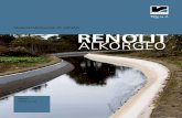 RENOLIT Impermeabilización de ALKORPLANcanales RENOLIT … · 2019-01-09 · Impermeabilización de canales 3 Instalación del revestimiento de canales Concepción del Sistema de