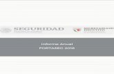 Informe Anual FORTASEG 2018 - gob.mx · 2019-10-01 · convinieron una aportación de 984.3 MDP por concepto de coparticipación en ... 40 50 00 70 70 0.00 1,000.00 2,000.00 3,000.00