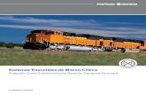 Sistemas Esenciales de Misión Crítica · Sistemas Esenciales de Misión Crítica Protección Contra Sobretensión para Redes de Transporte Ferroviario. Expertos en Protección Contra