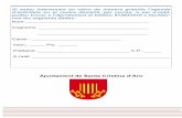 Ajuntament de Santa Cristina d’AroHora: Espai Ridaura A les 18.00h Dilluns 2 de gener Lliurament de cartes al patge Reial El Patge Reial rebrà les cartes dels nens i nenes de Santa