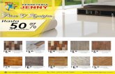 Catalogo pisos y azulejos 2 - Ferretería Jenny S.A. · * Productos pueden variar respecto a la fotografía de una tienda a otra (fines ilustrativos) * Aplican Restricciones* $ 6