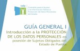 GUÍA GENERAL I - Tehuacántransparencia.tehuacan.gob.mx/media/files/Transparencia/POLITICA… · Toda persona cuya identidad pueda determinarse, directa o indirectamente, ... ADN.