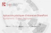 Aplicacions pràctiques d’intranet en SharePoint ... · Aplicacions pràctiques d’intranet en SharePoint Llicenciament Edicions de SharePoint Component Preu (aproximat) SharePoint
