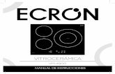 VITROCERÁMICA - Eroski€¦ · PRINCIPIO DE TRABAJO La vitrocerámica de inducción está formada por un serpentín eléctrico inducido, por una placa de material ferromagnético