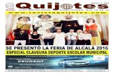 Quijotes, Noticias de Alcalá. Agosto / 1 ‐ 2016. [2] EL ... Agosto 2016.pdfQuijotes, Noticias de Alcalá. Agosto / 1 ‐ 2016. ... de Cervantes, se han seleccionado gigantes de