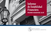 Informe de Estabilidad FinancieraInforme de Estabilidad Financiera primer semestre 2016 | bcra Solvencia Comparación internacional Fuente | Financial Soundness Indicators (fmi), Global