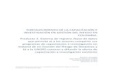 FORTALECIMIENTO DE LA CAPACITACIÓN E ...portal.gestiondelriesgo.gov.co/Documents/Comision...Fortalecimiento de la capacitación e investigación en gestión del riesgo en Colombia