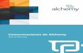 Comunicaciones de Alchemy · 2020-07-24 · Comunicaciones de Alchemy: Listas de verificación cops020516 6 Lanzar lista de verificación (se proporciona espacio para anotar los cursos,