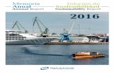 Annual Report 2016Dársenas Deportivas a a a (100 m)) e s 5-7 m) Muelle del Centenario Norte Muelle del Centenario Sur n n n O n A A 4-6 m 4-6 m 7-8 m 11 m 6-9 m 9,5 m 7 m 3 m 6-9