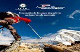 Prevención de lesiones deportivas en deportes de montaña de... · en deportes de montaña Manual básico Autores: Cristian Marín Pagán · Afshin Abeden · Pedro Emilio Alcaraz