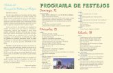 Programa de Festejos Concejal de Cultura y Festejos - Diputación Albacete · 2015-10-26 · de San Juan 2013. Después se hará entrega de los trofeos de truque, arroz caldoso, carreras