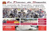 EDITA: EXCMO. AYUNTAMIENTO DE SEGORBE DIRECTOR: …ayuntamiento.segorbe.es/wp-content/uploads/2019/01/La-Prensa-18… · tercera la Feria de Albacete, con 8.881. Con gran diferencia