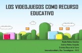 LOS VIDEOJUEGOS COMO RECURSO EDUCATIVOnoeliatics.files.wordpress.com/2014/11/los-videojuegos-como-recurso-educativo...En relación con los objetivos generales de EP: b) Desarrollar