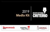MEDIA KIT Grupo Editorial Criterio 19editorialcriterio.com/media/grupo.pdf · Eventos y Conferencias en México (Algunos Países de América) Envío de cada edición a una lista selecta