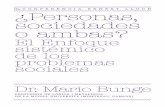 o.Conferencia 2 2 - Ernest Lluch · Mario Bunge es autor de más de un centenar de libros y medio millar de publicaciones sobre física teórica, matemáti-ca aplicada, teoría de