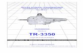 Tr-3350 - Engranes Importadosaplicaciones. REFERENCIAS: a)- Los modelos 140F, 190F, 199F, 199A, 177FT, TR-3340 y TR-3440 son transmisiones de cuatro velocidades. b)- Los modelos 265