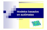 Modelos basados en autómatasmodelizacion-fiuner.wdfiles.com/local--files/teorias... · 2012-10-02 · Autómatas de estados finitos. Autómatas celulares. Ejemplos, tejido excitable.