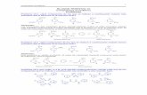 BLOQUE TEMÁTICO 10 Compuestos aromáticos Problemas · 2017-03-30 · Lewis entre el tricloruro de aluminio y el átomo de cloro del clorociclohexano Sobre la especie carbocatiónica