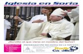 Iglesia en Soria g · 2017-03-18 · IGLESIA EN SORIA • 16-31 MARZO 2017 • Nº 567 Mons. Abilio, nuevo Obispo de Osma-Soria 3 Un atronador aplauso y el repicar de las campanas