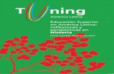 Educación Superior en América Latina: reﬂ exiones …tuningacademy.org/wp-content/uploads/2014/02/RefHistory...7 Índice Tuning: pasado, presente y futuro. Una introducción 9