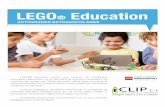 Actividades CLIP con LEGO Educación - WordPress.com · comunicativas) y para trabajo con el profesorado en nuestros cursos para docentes y a nivel interno (Lego Serious Play) Desde