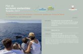 Plan de acciones sostenibles - Tenerife · acciones sostenibles Tenerife 2017 ... que en esta nueva edición conjuga náutica, mar, turismo, deporte, actividades de ocio ... 2. Creación