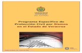 Programa Específico de Protección Civil por Sismos …...4 Programa Específico de Protección Civil por Sismos en el Estado de Veracruz Índice II. Previsión 59 Recomendaciones