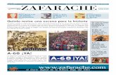 Periódico Zafarache 63 · 2017-05-03 · el diario digital de la Ribera Baja del Ebro Se volvió a repetir la misma foto que en 1925, pero ésta llevará la fecha de 15 de abril