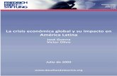 La crisis económica global y su impacto en América Latina · La crisis económica global y su impacto en América Latina. ïïïKÇÉë~Ñá~åÇçä~ëÅêáëáëKçêÖ. gçë¨=dìÉêê~