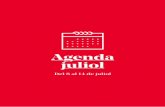 Agenda juliol · Plaça de l’U d’octubre de 2017 18.30 h (escalfament i eliminatòria) 20 h (ronda final) 9 de juliol Avinguda de Cuba 18.30 h (escalfament i eliminatòria) 20