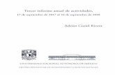 Adrián Curiel Rivera - Sitio Oficial Cephcis UNAM€¦ · Dr. Adrián Curiel Rivera Introducción De conformidad con el artículo 54-A, fracción VIII, del Estatuto General de la