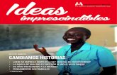 CAMBIAMOS HISTORIAS - Ideas imprescindibles … · 14 Cambiamos historias Francesco Sciacca, Acnur 10 DISCUBRE, UN PEQUEÑO PROYECTO DE EMPRENDIMIENTO SOCIAL CON UN IMPACTO GLOBAL