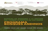 BOSQUES DE MONTAÑA Y LA GESTIÓN DEL CAMBIO CLIMÁTICO …bosquesandinos.org/wp-content/uploads/2016/01/... · Constituyen el ecosistema más extenso en los Andes Tropicales, con