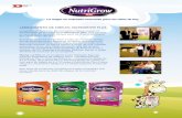 Lanzamiento Nutrigrow web - Cibeles · 2015-06-04 · LANZAMIENTO DE CIBELES: NUTRIGROW PLUS La sección de Nutrición de Compañía Cibeles realizó el lanzamiento de la nueva línea