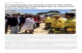 El Ayuntamiento de Almonte activa el Plan Aldea con 450 ... · de atención sanitaria a équidos que “prestamos en colaboración con la ONG El Refugio del Burrito”, el Recinto